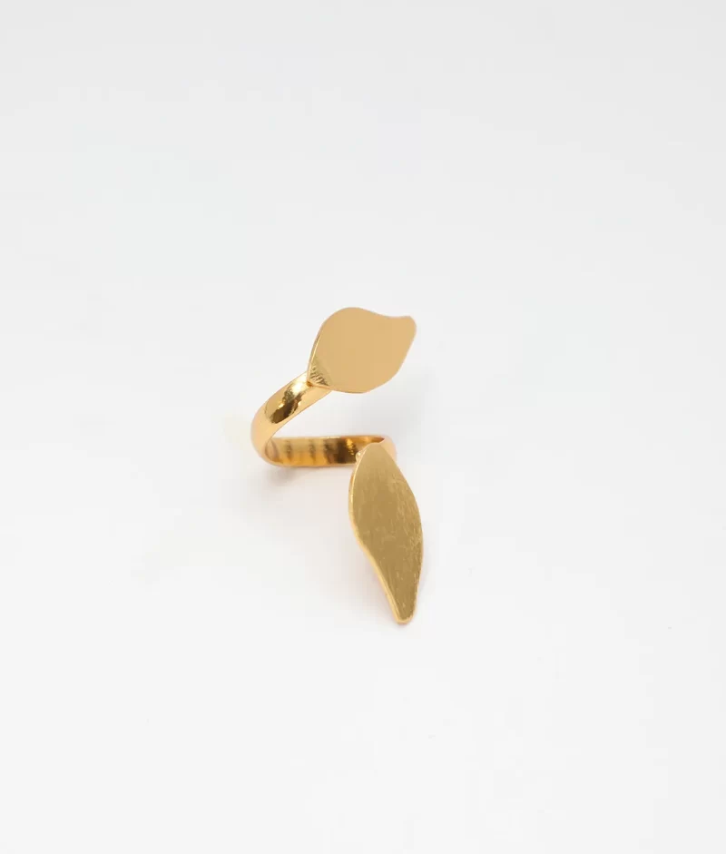 Anillo -  Azalea -  Dorado