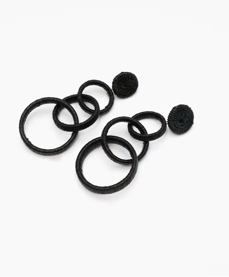 Aros -  Mini Padau Werrengue -  Negro