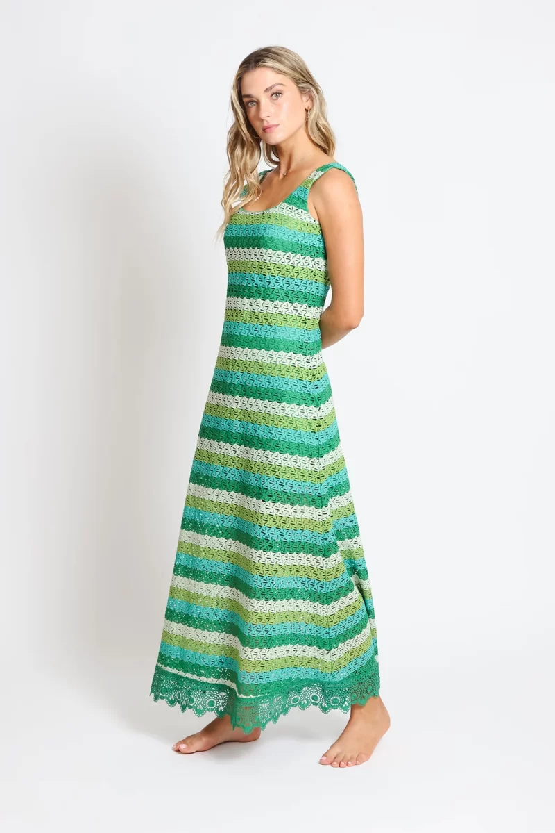 Vestido - Palmarito Maxi - Verde