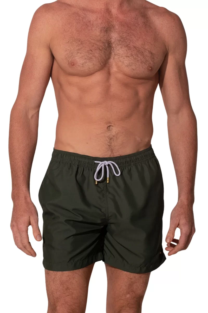 Short - The Solid Olive Men Trunk - Verde - Imagen 2