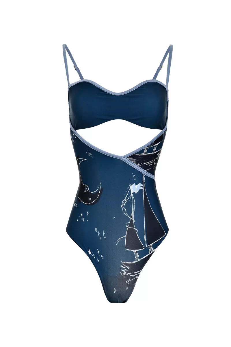 Traje de Baño OP - Sailing moon - Azul - Imagen 3