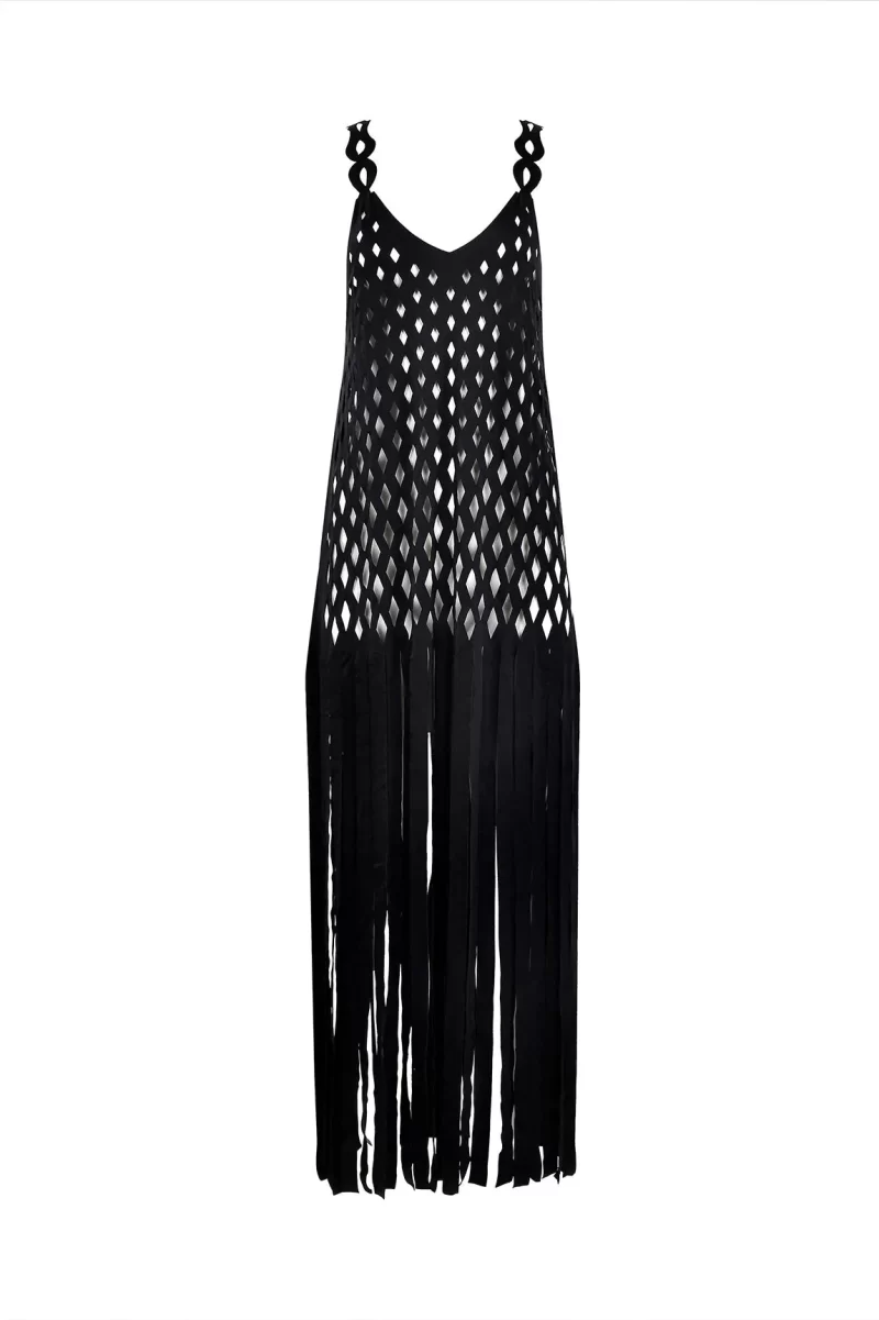 Vestido - Bright Diamond - Negro - Imagen 3