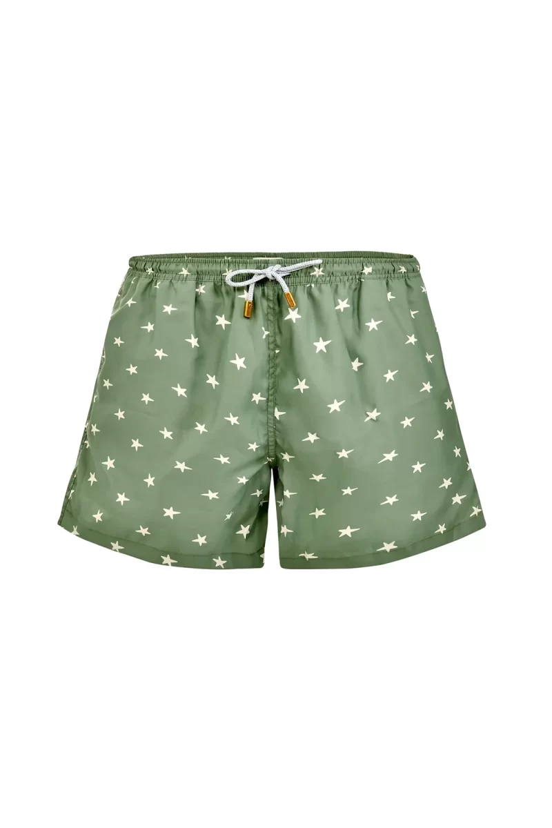 Short - The Kissing Stars Men Trunk - Verde - Imagen 2